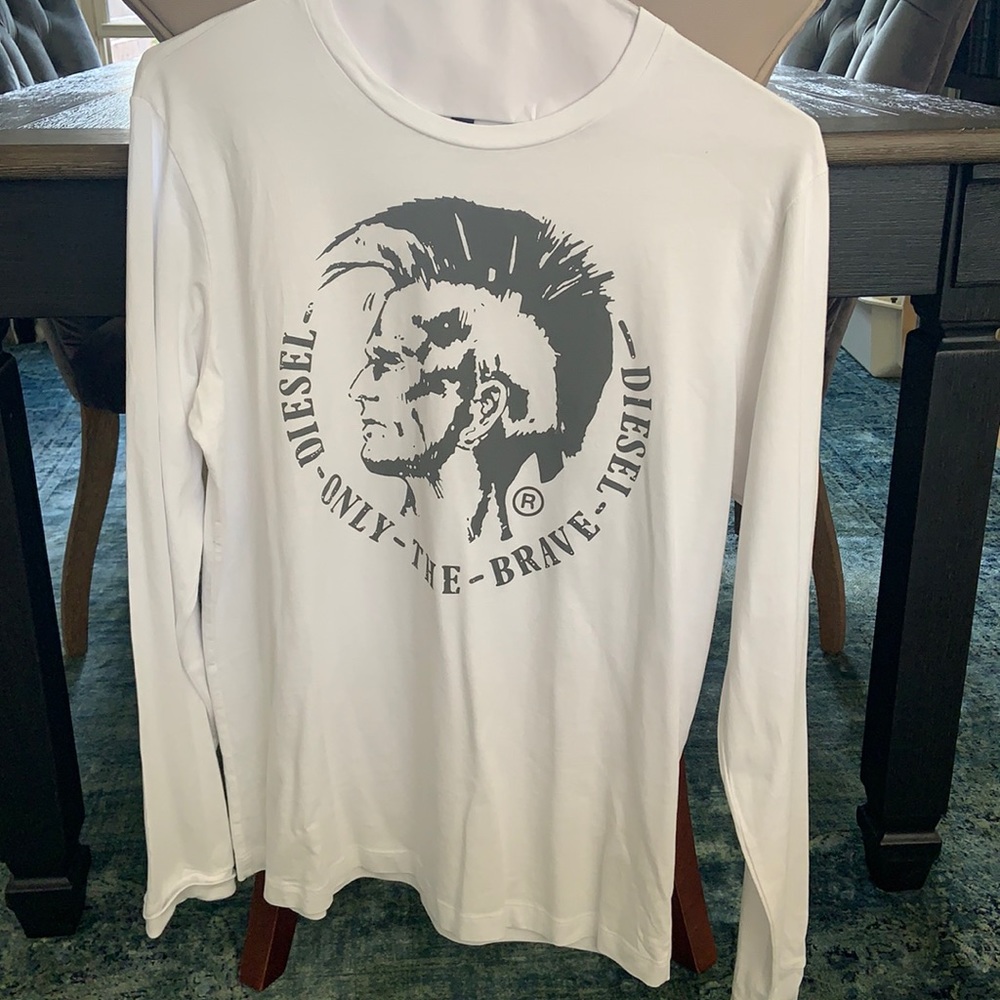 Men’s Diesel Long Sleeve T shirt in XL